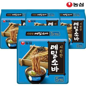 갤러리아 농심 메밀소바 127g x 20봉