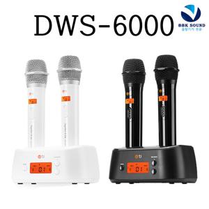 태진 DWS6000 무선마이크 2채널 블랙 화이트 사은품 일회용커버 100장