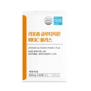 박부자네 리포좀 글루타치온 비타민 c 플러스 고순도 건조효모 정제 600mg 60정 신제품 특가