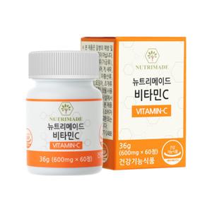 정상가 4.9만원 46% 할인 뉴트리메이드 비타민C 600mg x 60정