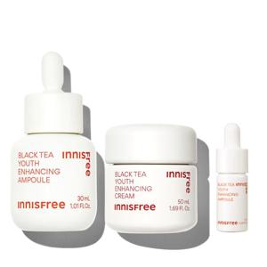 이니스프리 블랙티 앰플 30mL+블랙티 크림 50mL+GIFT