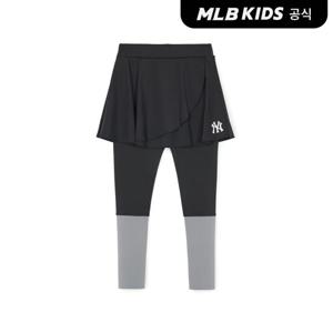 (MLB키즈공식)24FW 베이직 스포티브 치마레깅스 7FLGB0444-50BKS