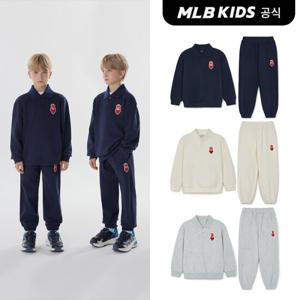 (MLB키즈공식)24FW 하트 피케 맨투맨세트 (3color) 7AS2H0144