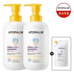 [아토팜 키즈] 프레쉬 2in1 샴푸 460ml + 샴푸 증정 (10/7~13)