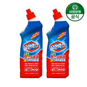 [유한양행]유한락스 고농축 락스와세제 다목적용 755ml 2개