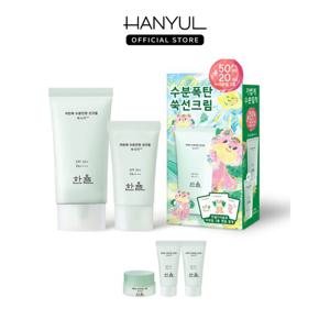 한율 어린쑥 선크림 50ml 이슬로 콜라보