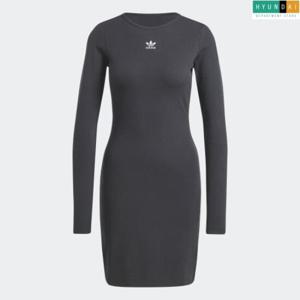 [아디다스][현대백화점][WOMEN] ESS RIB DRESS IY9657 인기드레스