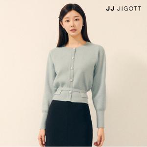 (JJ지고트) 쥬얼 버튼 볼륨 슬리브 가디건 GPAP1CD121