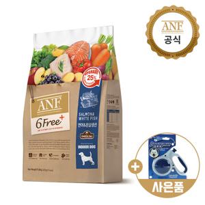 ANF 식스프리플러스 독 연어&흰살생선 5.6kg+도기워커(M)