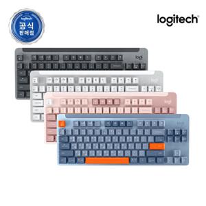 로지텍코리아 로지텍 SIGNATURE K855 무선 기계식 TKL 키보드(그래파이트/오프화이트)