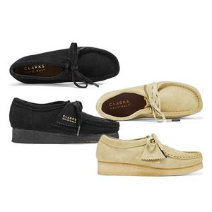 클락스 왈라비 WALLABEE 스웨이드 여성 로퍼