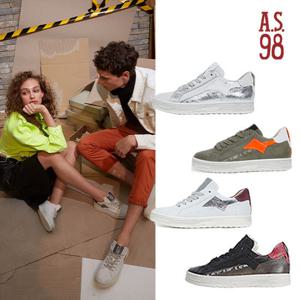 [런칭가 179000원]A.S.98 레테라 스니커즈 (made in italy)