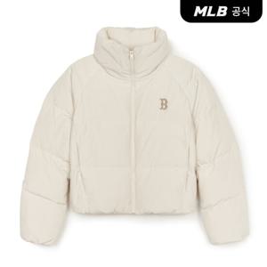 [MLB] 여성 크롭 커브 패딩 BOS (D.Cream)