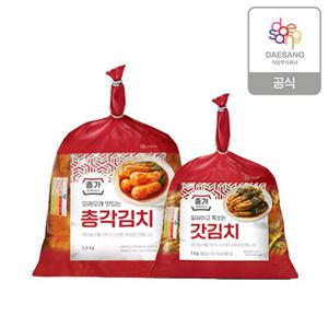 종가 종가집 총각김치 2.3kg+갓김치1kg