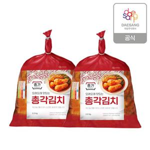 종가 종가집 총각김치 4.6kg (2.3.kg*2팩)