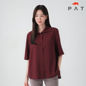 [F/W신상][PAT 여성] 변형 카라 루즈핏 블라우스_1I62501