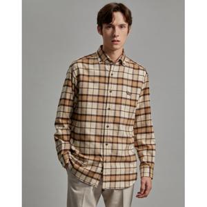 닥스 남성 23FW 닥스훈트 PURE COTTON 기모 체크 셔츠 DMSH3D502I2