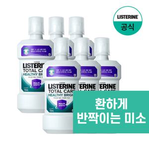 [리스테린] 헬씨 브라이트 750ml x6