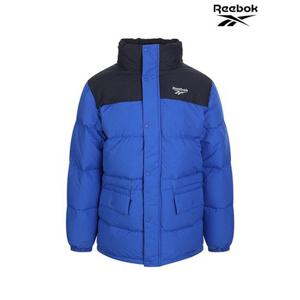 [리복]Reebok 남여공용 클래식 미드 덕다운 패딩 재킷 블루 REJU1F605B2