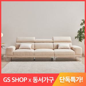 동서가구 쎄모도 편백황토숯 4인용 패브릭 소파 DF643762