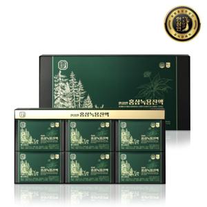 한삼인 홍삼녹용진액 60mL x 30포_1세트+쇼핑백