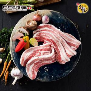 [도드람한돈] 삼겹살 500g+목살 500g+항정살 300g(총1.3kg)