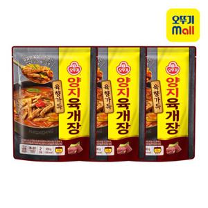 [오뚜기] 육향가득 양지육개장 500g 3개