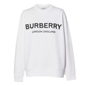 버버리 로고 프린팅 코튼 스웨트 셔츠 맨투맨 8011443 BURBERRY