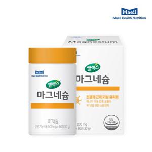 [본사직영] 셀렉스 마그네슘 1병 [500mg x 60정]