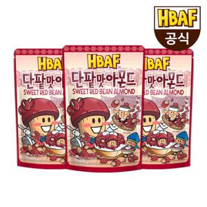 [본사직영] 바프 단팥맛 아몬드 190g 3봉 세트