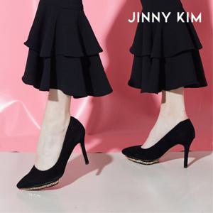 [JINNY KIM] 리얼레더 Newbrice 뉴브라이스 2.0 펌프스 10cm