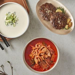 경복궁 BEST 한상 구성(한우떡갈비+양곰탕+한우사골곰탕)