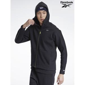 [리복]Reebok남성 블랙 DMX KNIT FZ 후디