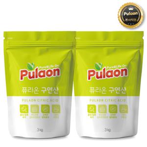 퓨라온 구연산 3kg (2개입)