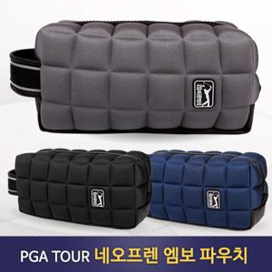 [PGA TOUR] 공식 라이센스 네오프렌 엠보 골프 파우치