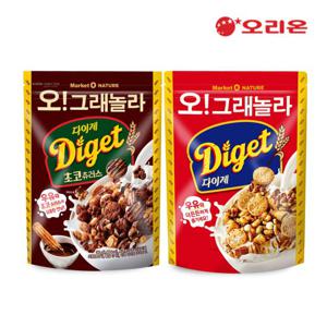 [오리온]오그래놀라다이제초코츄러스+다이제(300g)