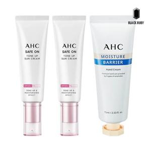 AHC 세이프온 톤업 선크림 50ml x2 + 핸드크림 75ml