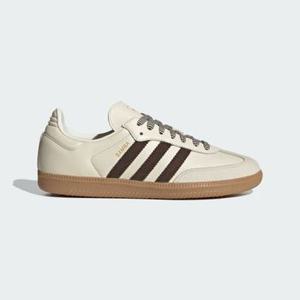 매장정품 아디다스 ADIDAS SAMBA OG W - Off White Dark Brown Gum JS3181 1529095