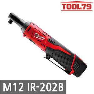 밀워키 M12 IR-202B 12V 충전임팩라쳇렌치 2.0AH 2개