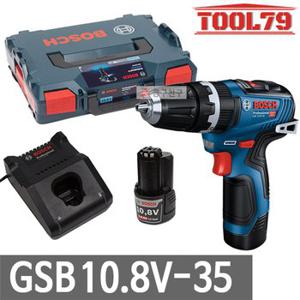 보쉬 GSB10.8V-35 충전 임팩트 드릴 드라이버 10.8V 3.0Ah*2개 브러쉬리스