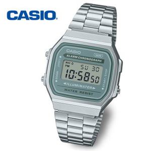 [정품] CASIO 카시오 빈티지 뉴컬러 A168WA-3AY 레트로 공용 메탈시계