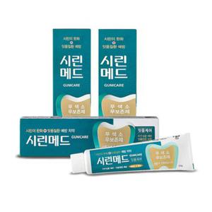 부광약품 시린메드 검케어 치약 100g x3개