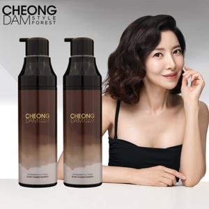 청담스타일 포레스트 블랙체인지 샴푸 XP 200ml (자연갈색) x 2개