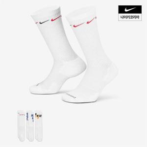 나이키 에브리데이 플러스 쿠션 성인공용 트레이닝 쿠션 크루 삭스 NIKE DH3822-902