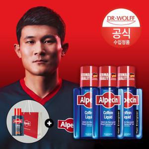 알페신 카페인 리퀴드 (모발 및 두피 영양) 200ml x3