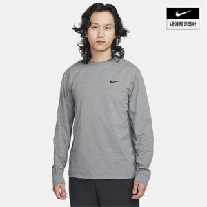 맨즈 나이키 드라이 핏 UV 하이버스 긴팔 피트니스 탑 NIKE FB8584-084