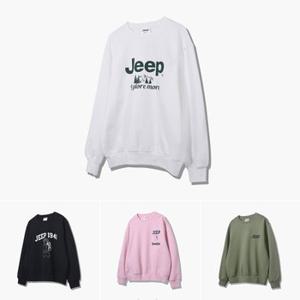 [JEEP] 지프 24S/S 맨투맨 균일가 4종 中 택1 (JP1TSU891,JP1TSU897,JP1TSU898,JP1TSU899)