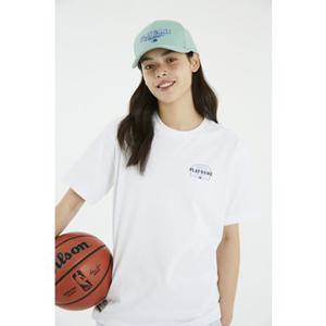 [NBA] PLAY GAME 스몰로고 반팔 티셔츠 N242TS011P