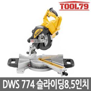 디월트 DWS774 슬라이딩 각도절단기 절삭 1300W 216mm