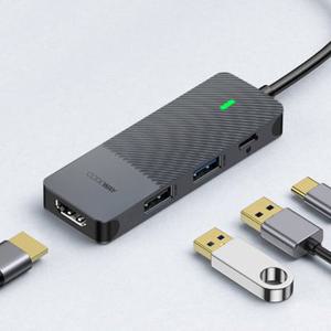 코드웨이 USB C타입 4in1 멀티허브